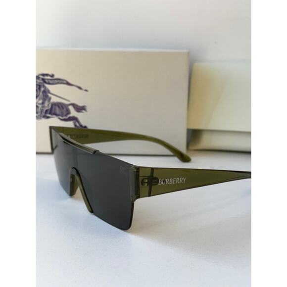 NEW Burberry BE4291 Green Shield Sunglasses main image 5